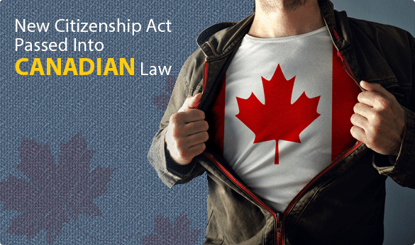 New Citizenship Act passed into law