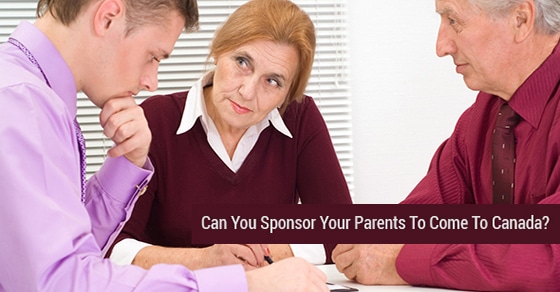 Can You Sponsor Your Parents To Come To Canada