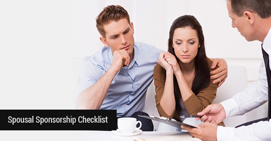 Spousal Sponsorship Checklist