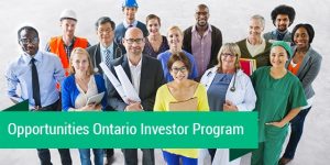 What is The Opportunities Ontario Investor program?