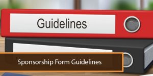 Sponsorship: Form Guidelines