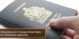 Citizenship Act Changes Great News for Citizenship Applicants