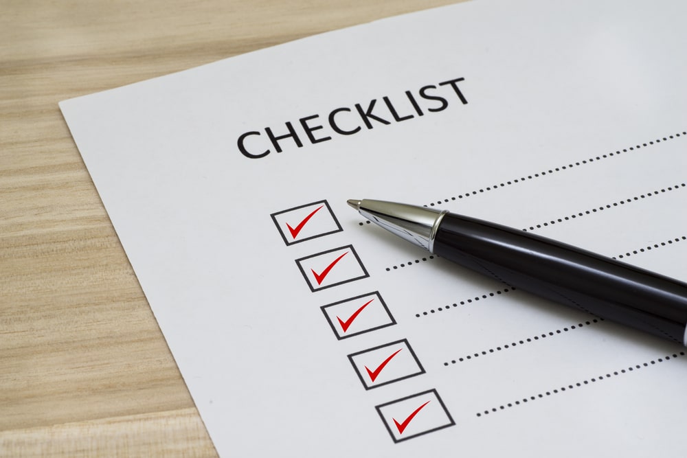 ITA Checklist